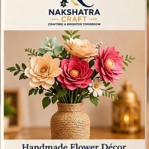 Handmade Flower Décor Vase