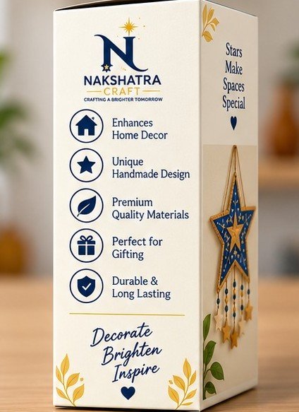 Nakshatra Craft Handmade Star Wall Decor - Image 4