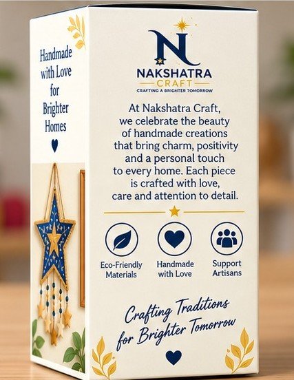 Nakshatra Craft Handmade Star Wall Decor - Image 3