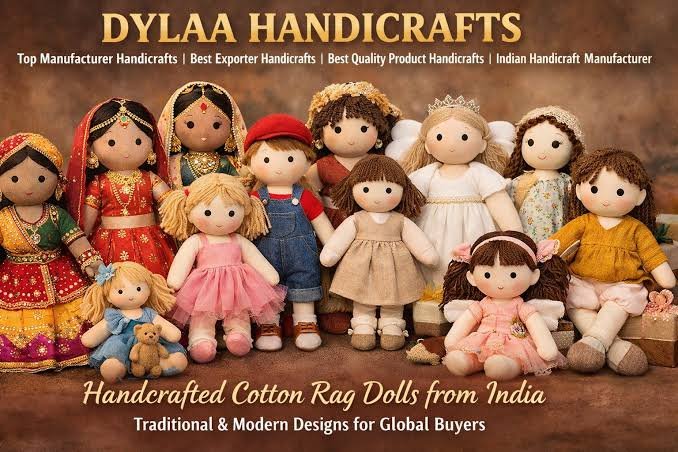 handmade fabric doll