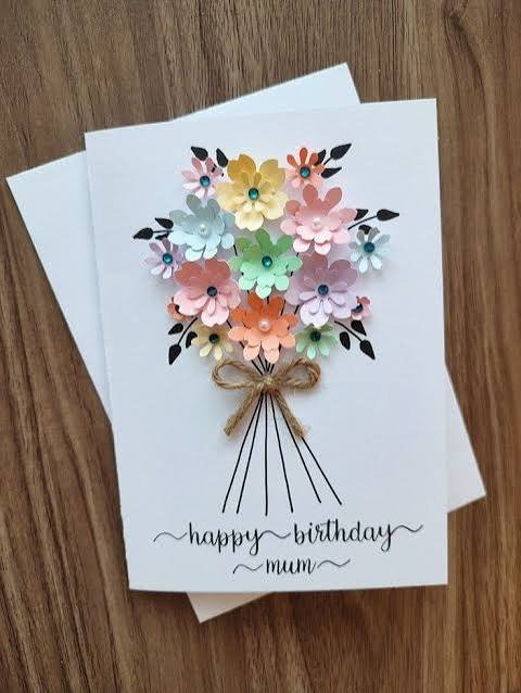 unique handmade birthday cards